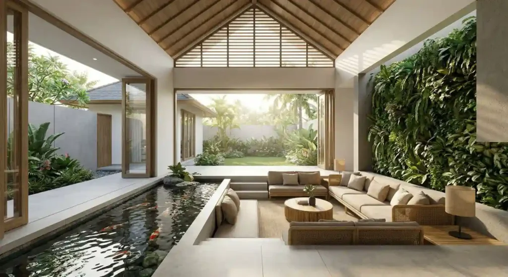 biophilic-living-room-with-indoor-water-feature-bali