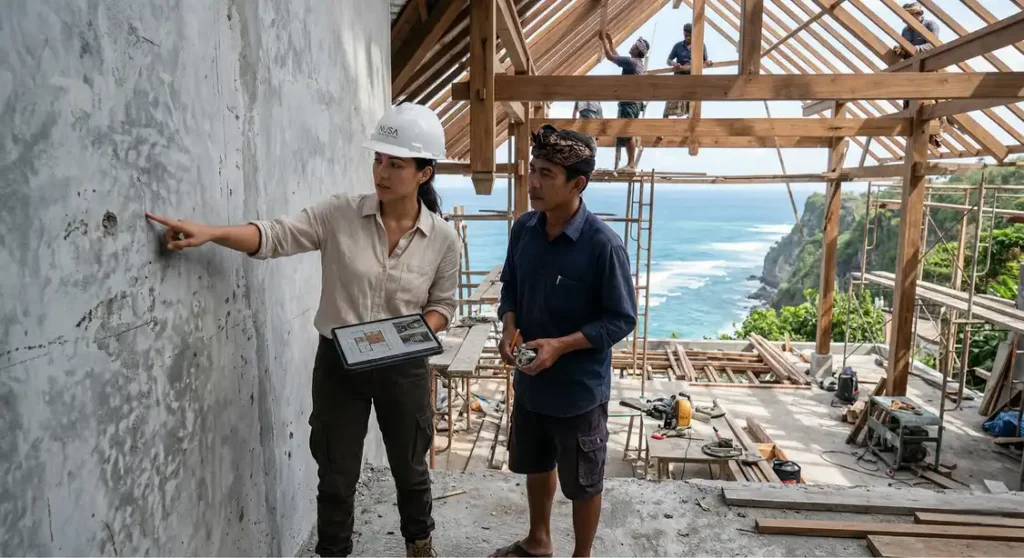 bali interior designer project-management site